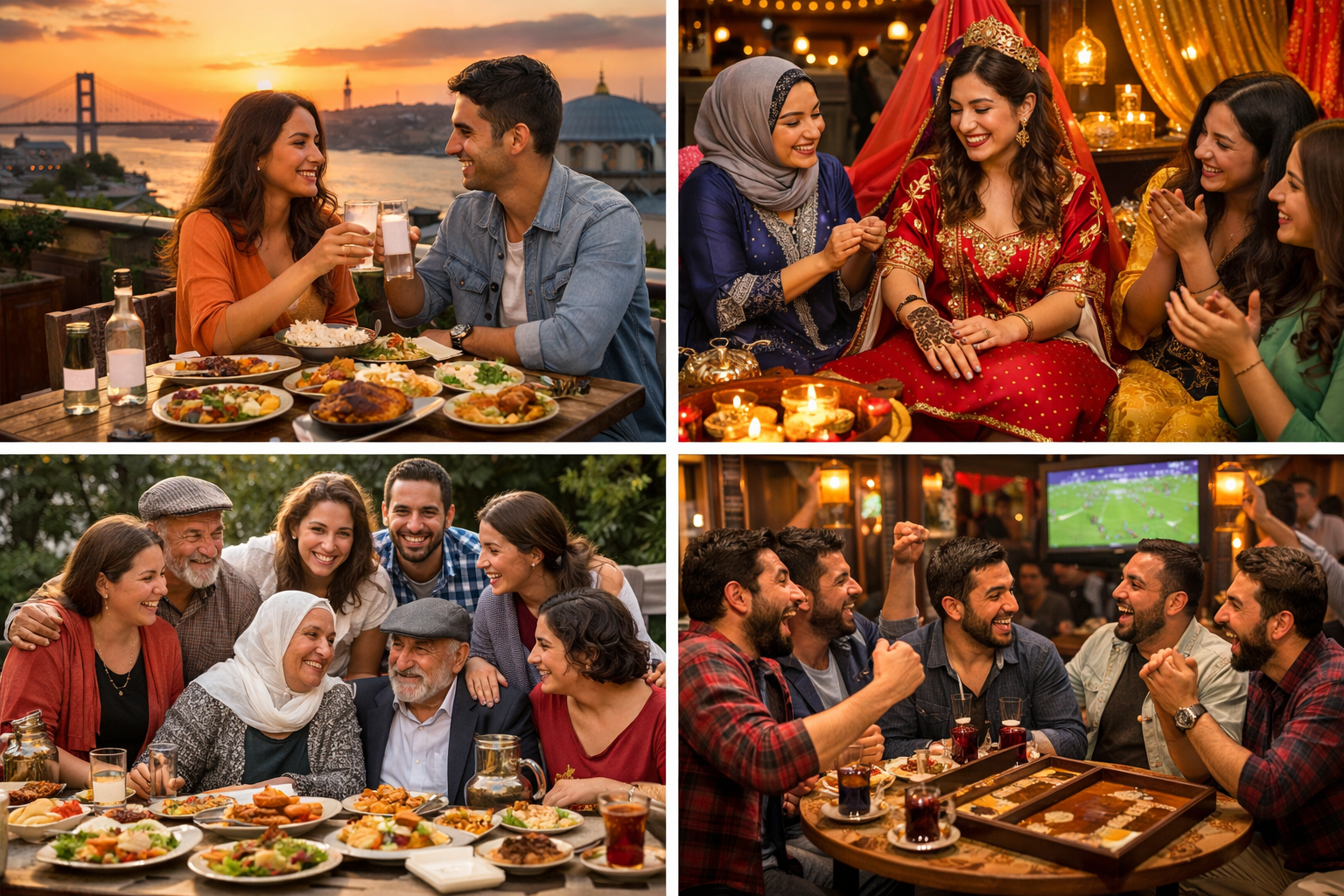 Senaryoya göre öneriler — Çift, arkadaş, aile